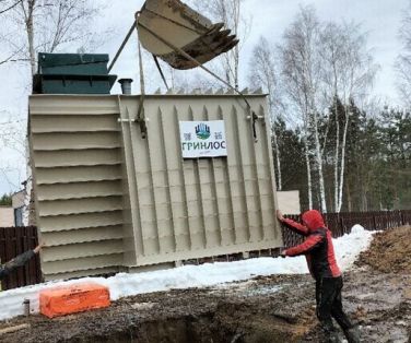 Монтаж Погреб ЛКТБ 2000*2000*2000 с боковым сходом через люк комфорт с тамбуром