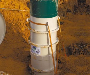 ГРИНЛОС КНС вертикальная из полипропилена диаметр 1000 мм, высота 3000 мм